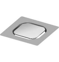3660016 TECE Основа для плитки TECEdrainpoint S, 100 мм, из нержавеющей стали, без рамки