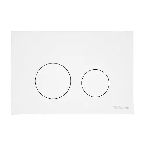 Фото S240926 Панель смываTECEspring loop,пластик, белый, матовый
