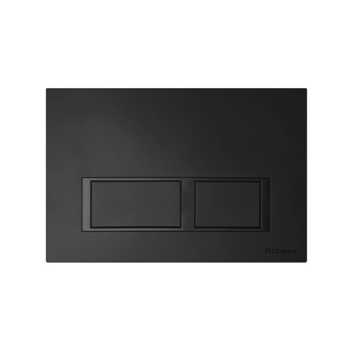 Фото 9940204 TECEspring V Панель смыва с прямоугольными кнопками черный матовый