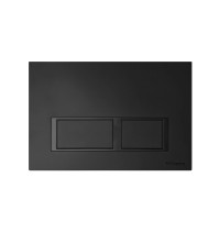 9940204 TECE TECEspring V Панель смыва с прямоугольными кнопками черный матовый