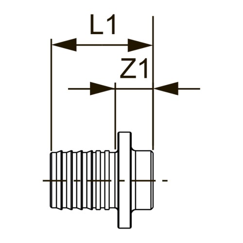 Фото 765120S TECEspring AX, Заглушка, 20, латунь