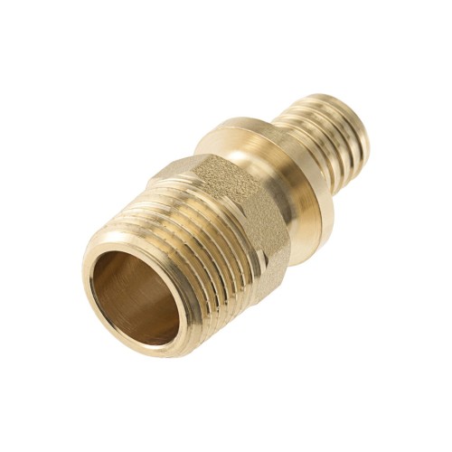Фото 765506S TECEspring AX, Соединение прямое с ниппелем 16 х 3/4'', латунь