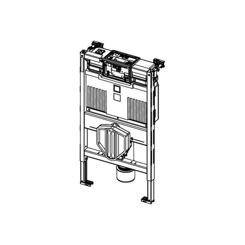 Фото 9300380 Застенный модуль TECEprofil со смывным бачком Uni 2.0, для универсального подключения к унитазу-биде