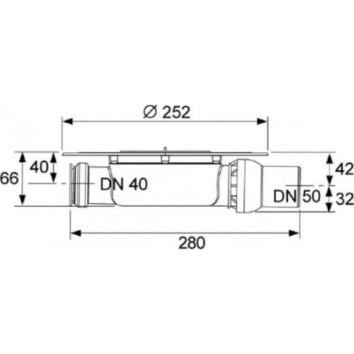 Фото 3600000 Точечный трап TECEdrainpoint S 3600000 под плитку 150x150 низкий