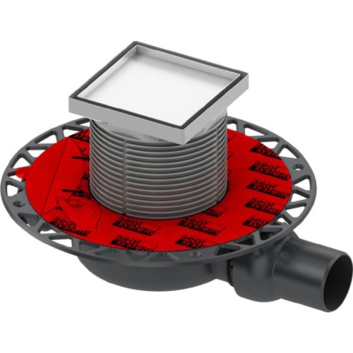 Фото 3600000 Точечный трап TECEdrainpoint S 3600000 под плитку 150x150 низкий