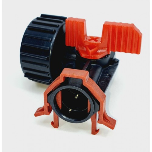 Фото 9820492 Запорный 3-х ходовой вентиль TECEbase тип 3 черный 9820492