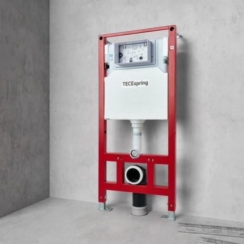 Фото S300521 Комплект TECEspring, панель смыва с прямоугольной клавишей, S300521, с покрытием против отпечатков пальцев