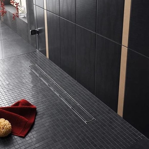 Фото 15103069 TECElinus для монтажа дренажного канала 2 в 1 - с основой для плитки 