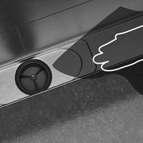 Фото 15301100 TECElineo Подрезной дренажный канал (400-1000)