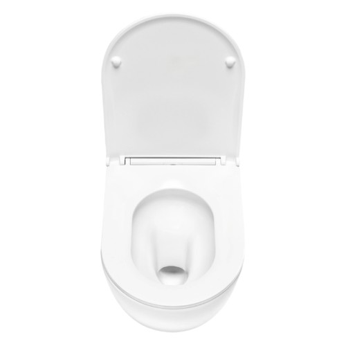 Фото K401115WCR Комплект для установки подвесного унитаза: застенный модуль, панель смыва, TECEspring LT, ,белый глянцевый, унитаз TECEspring S, K401115WCR